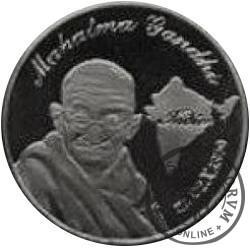 WAGA - Mahatma Gandhi (srebro Ag.925 oksydowane)