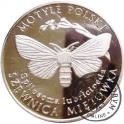 10 motylków / Szewnica miętówka (XII emisja - mosiądz)