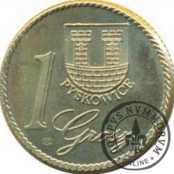 1 grosz pyskowicki - 2011 (mosiądz)