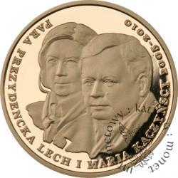 100 złotych - Smoleńsk - para prezydencka