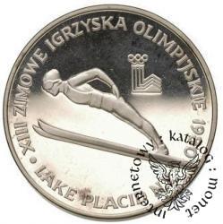 200 złotych - XIII igrzyska Lake Pacid 1980