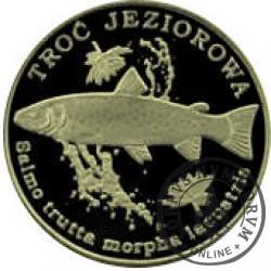 10 złotych rybek (mosiądz) - XLIX emisja / TROĆ JEZIOROWA