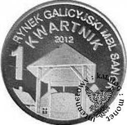 1 kwartnik skansenowski 2012 (IV emisja / wzór II - Al)
