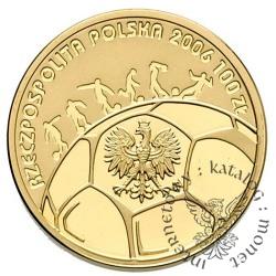 100 złotych - XVIII Mistrzostwa Świata w piłce nożnej Niemcy 2006