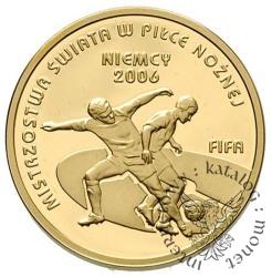 100 złotych - XVIII Mistrzostwa Świata w piłce nożnej Niemcy 2006