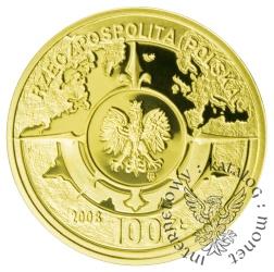 100 złotych - 400. rocznica polskiego osadnictwa w Ameryce Północnej