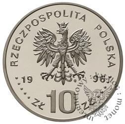 10 złotych - Zygmunt II August - półpostać