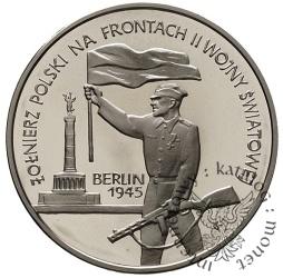 10 złotych - żołnierz polski na frontach II Wojny Światowej - Berlin 1945