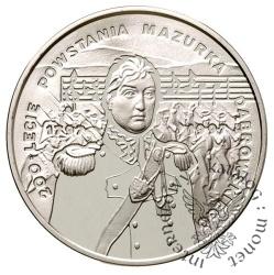 10 złotych -  200-lecie Mazurka Dąbrowskiego