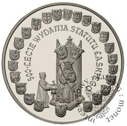 10 złotych - 500-lecie wydania Statutu Łaskiego