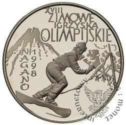 10 złotych - 18. Zimowe Igrzyska Olimpijskie w Nagano