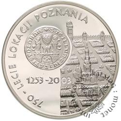 10 złotych - 750-lecie lokacji Poznania