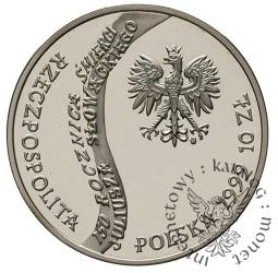 10 złotych - Juliusz Słowacki 150. rocznica śmierci