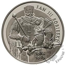 10 złotych -  Jan III Sobieski - półpostać