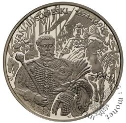 10 złotych -  Jan III Sobieski - popiesie