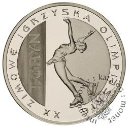 10 złotych -  Turyn 2006 - łyżwiarka