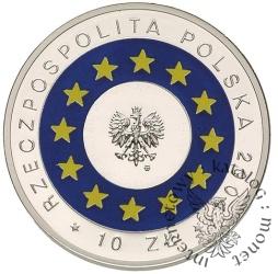 10 złotych - Wstąpienie Polski do Unii Europejskiej