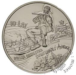 10 złotych - 10 lat WOŚP