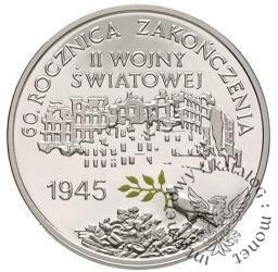 10 złotych - 60. rocznica zakończenia II wojny światowej