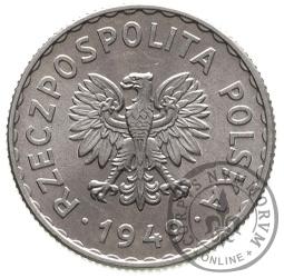 1 złoty - aluminium