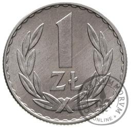 1 złoty - aluminium