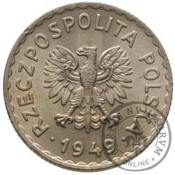 1 złoty - miedzionikiel