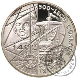 200 000 złotych - 500-lecie odkrycia Ameryki