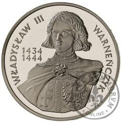 200 000 złotych - Władysław III Warneńczyk - półpostać