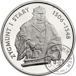 200 000 złotych - Zygmunt I Stary - półpostać