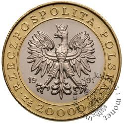 20 000 złotych - 225 lat Mennicy Państwowej