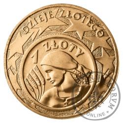 2 złote - Dzieje złotego 1 złoty z 1924 r.
