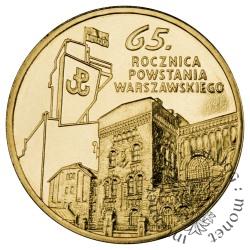 2 złote - 65. rocznica Powstania Warszawskiego