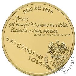 200 złotych - Adam Mickiewicz