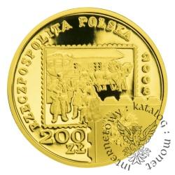 200 złotych - 450 lat Poczty Polskiej