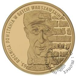 200 złotych - 65. rocznica powstania w getcie warszawskim