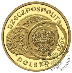 200 złotych - 1000-lecie zjazdu w Gnieźnie