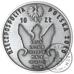 10 złotych - 70. rocznica zbrodni katyńskiej - Katyń