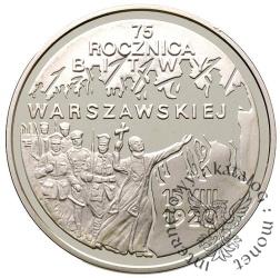 20 złotych - 75. rocznica bitwy warszawskiej 