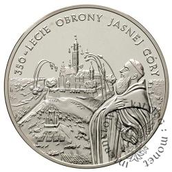 20 złotych - 350-lecie obrony Jasnej Góry