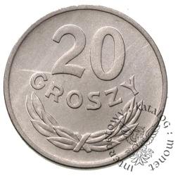 20 groszy - aluminium