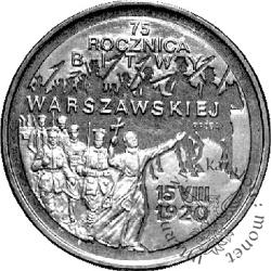 2 Złote (75 Rocznica Bitwy Warszawskiej) (1995) PRÓBA
