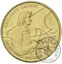 2 złote - Fryderyk Chopin 150. rocznica śmierci