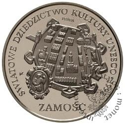 ŚWIATOWE DZIEDZICTWO KULTURY UNESCO - 1992 - ZAMOŚĆ