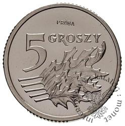 5 Groszy (1990-1991) PRÓBA