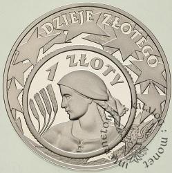 10 złotych - Dzieje złotego (W. Grabski) 1 złoty z 1924 r.