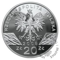 20 złotych - sokół wędrowny