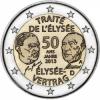 2 euro (A) - 50-ta rocznica podpisania Traktatu Elizejskiego