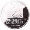10 euro -   225 rocznica urodzin Karla Friedricha Schinkela