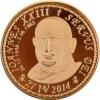 10 denarów - DENARIUS X (mosiądz platerowany złotem 24k - wersja krajowa) / Jan XXIII