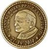 10 denarów - DENARIUS X (mosiądz patynowany - wersja eksportowa) / Jan Paweł II - KANONIZACJA